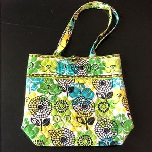 Vera Bradley floral tote bag